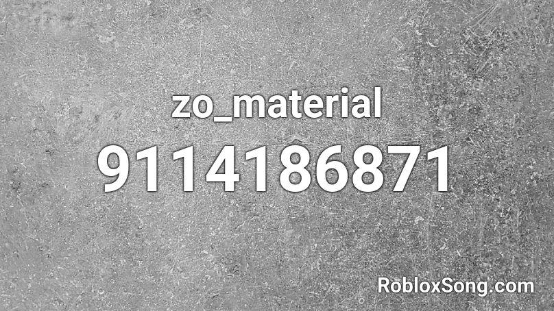 zo_material Roblox ID
