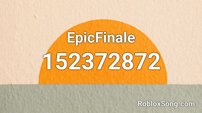 EpicFinale Roblox ID