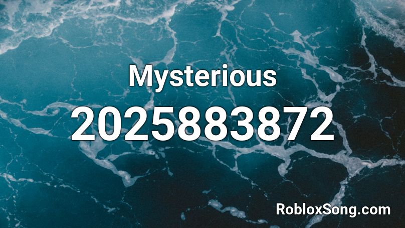 Mysterious Roblox ID