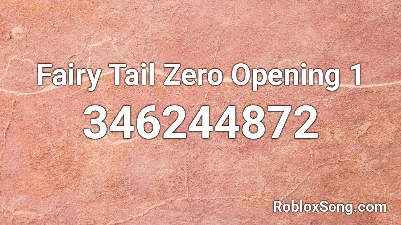 Fairy Tail Zero Opening 1 Roblox Id Roblox Music Codes - pegboard nerds emoji roblox code