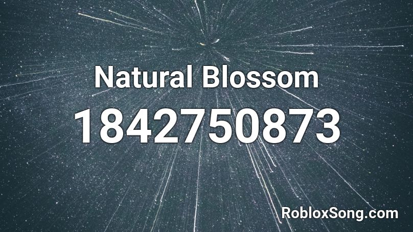 Natural Blossom Roblox ID