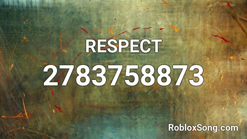 RESPECT Roblox ID