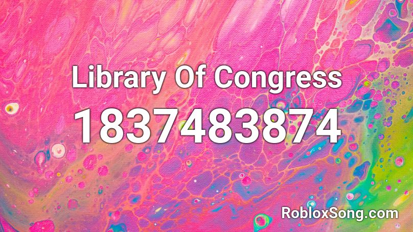 Library Of Congress Roblox ID