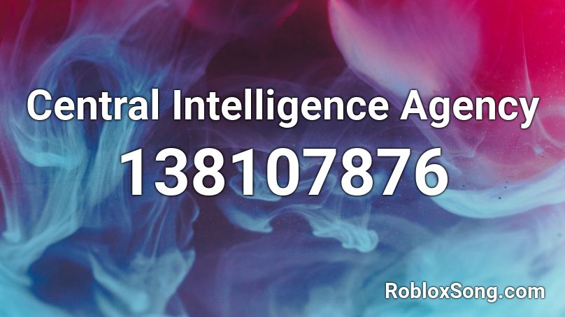 Central Intelligence Agency Roblox ID