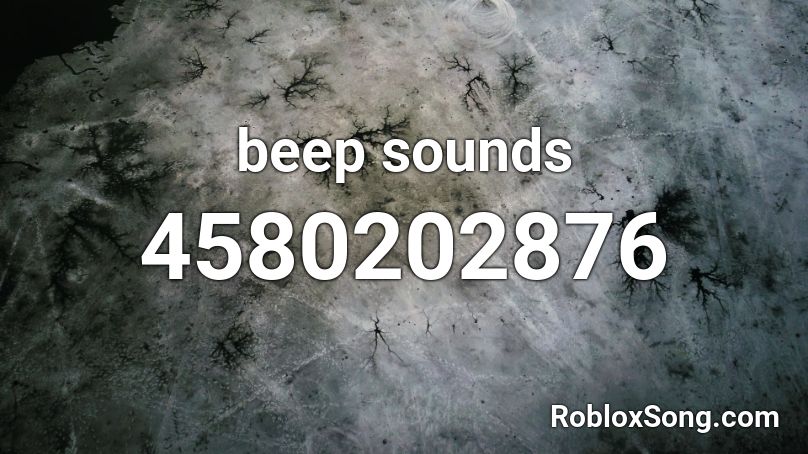 beep sounds Roblox ID