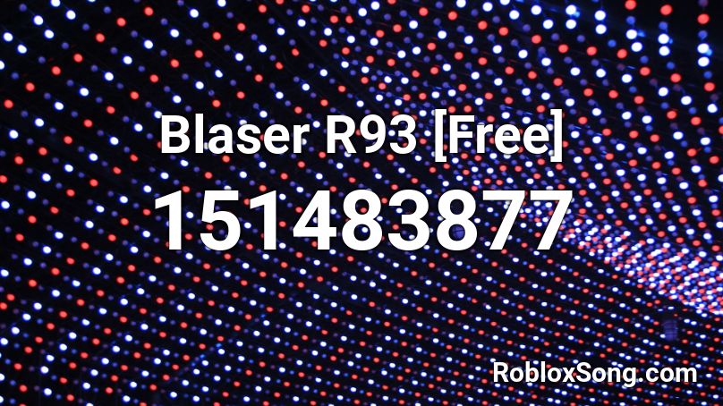 Blaser R93 [Free] Roblox ID