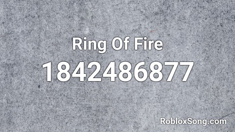 Ring Of Fire Roblox ID