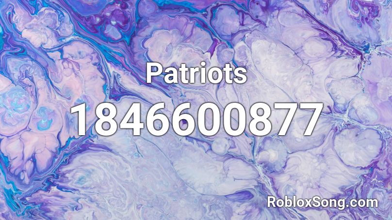 Patriots Roblox ID