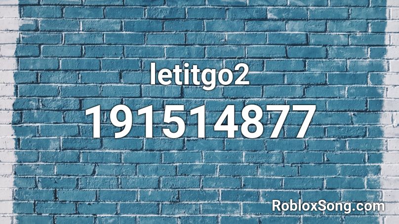 letitgo2 Roblox ID