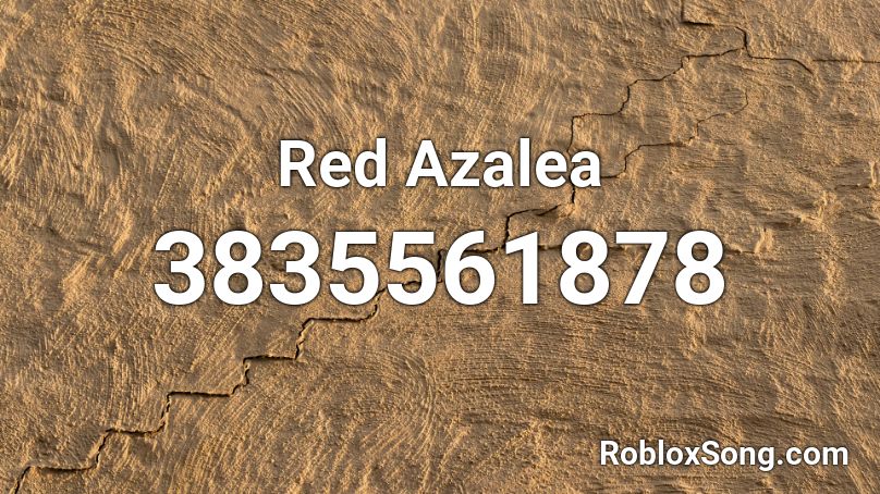 Red Azalea Roblox ID