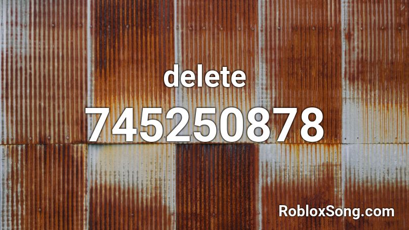 delete Roblox ID