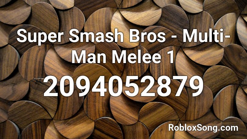 Super Smash Bros - Multi-Man Melee 1 Roblox ID