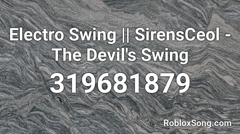 swing it roblox id