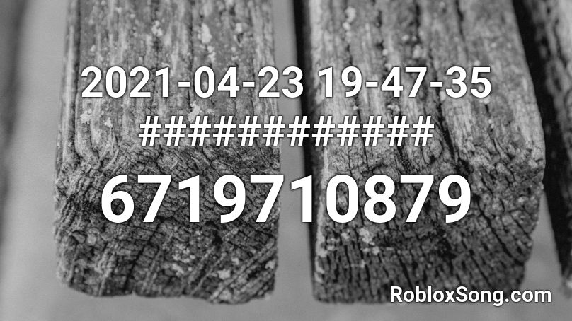 2021-04-23 19-47-35 ############ Roblox ID