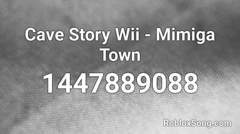 Cave Story Wii - Mimiga Town Roblox ID