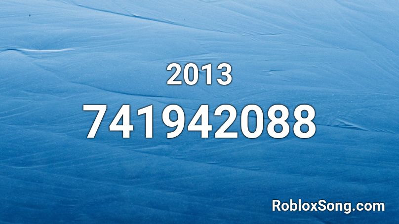 2013 Roblox ID