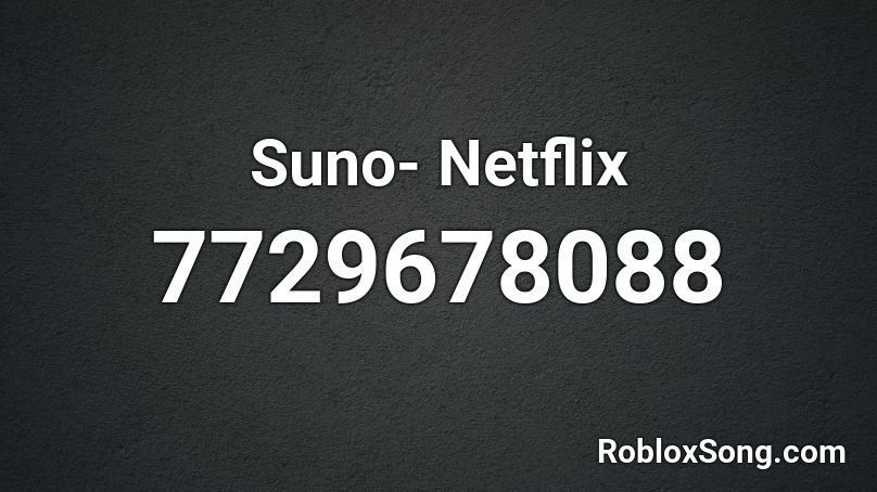 Fuego -  Netflix Roblox ID