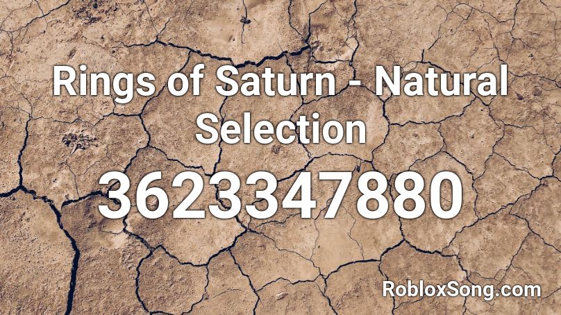 Rings of Saturn - Natural Selection Roblox ID