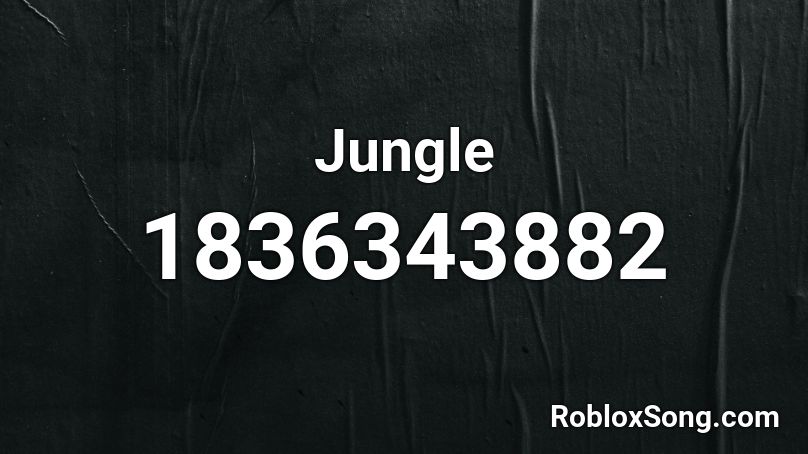 Jungle Roblox ID