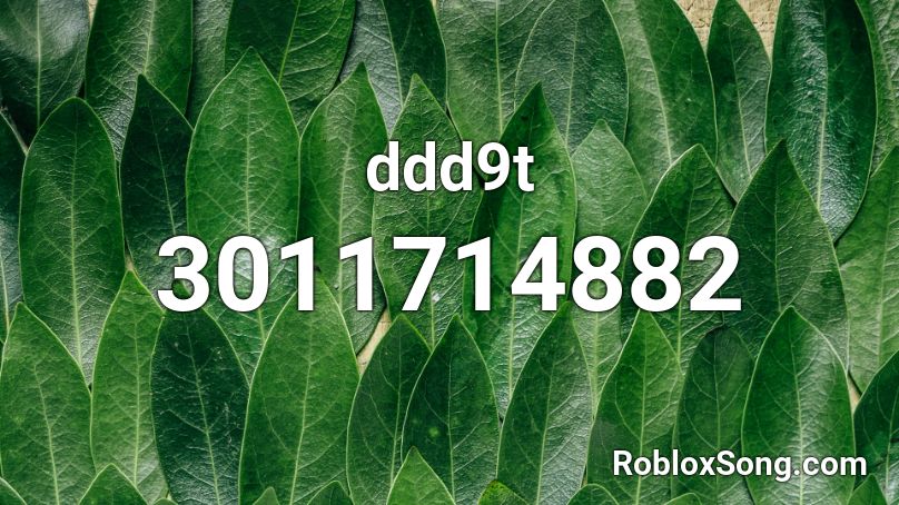 ddd9t Roblox ID