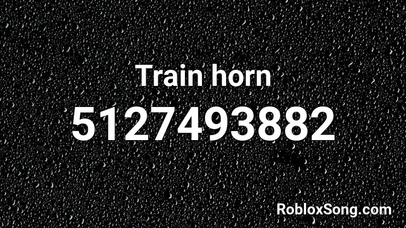 Train horn Roblox ID