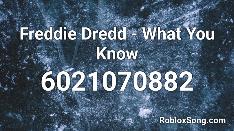 Freddie Dredd Roblox Id - freddie dredd redrum roblox id