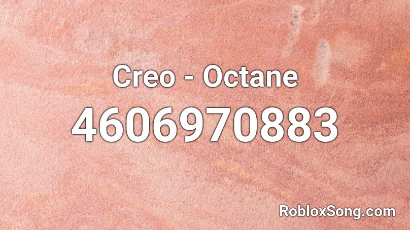 Creo - Octane Roblox ID