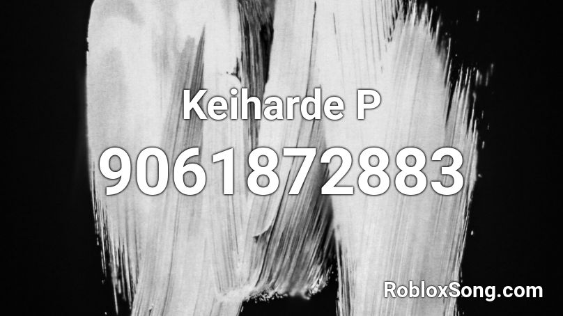 Keiharde P Roblox ID