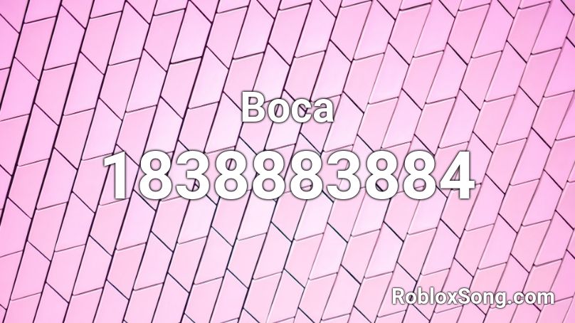 Boca Roblox ID