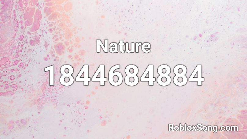 Nature Roblox ID