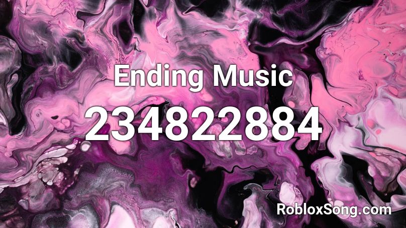 Ending Music Roblox ID