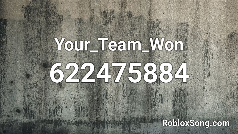 Your_Team_Won Roblox ID