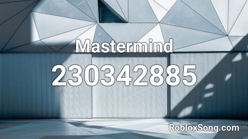 Mastermind Roblox ID