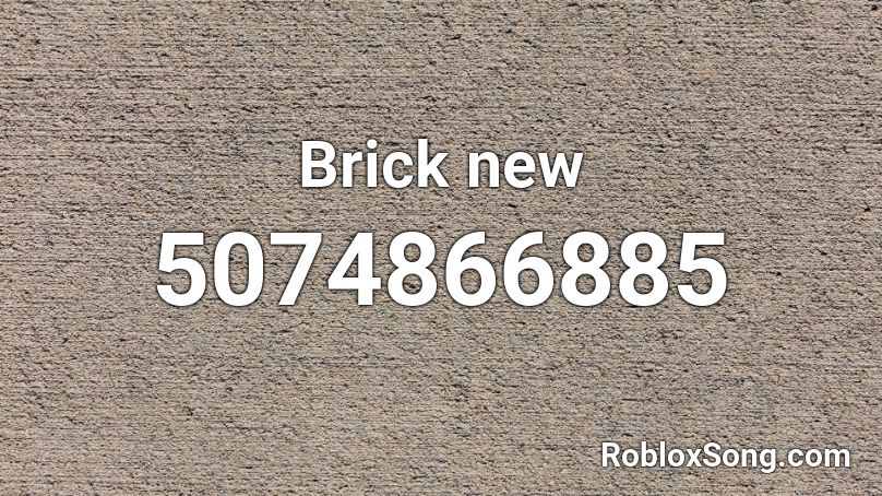 Brick new Roblox ID