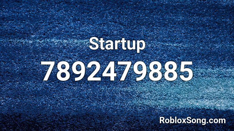 Startup Roblox ID