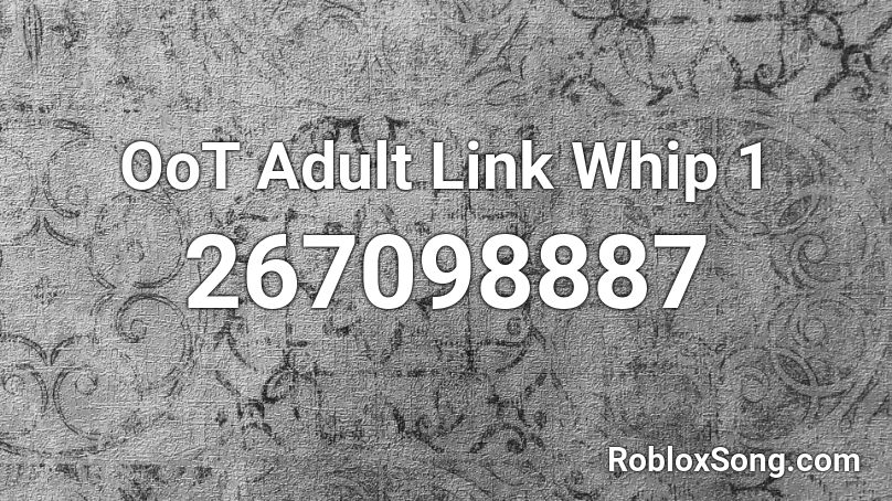 OoT Adult Link Whip 1 Roblox ID