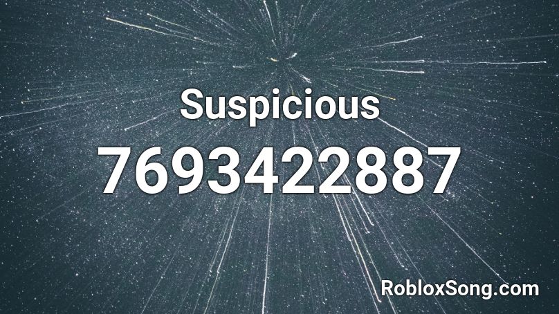 Suspicious Roblox ID