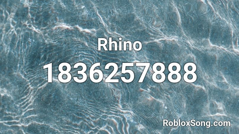 Rhino Roblox ID