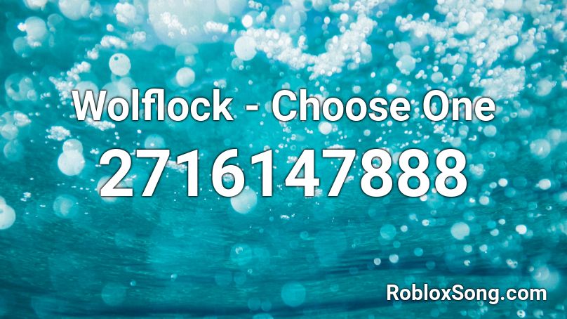 Wolflock - Choose One Roblox ID