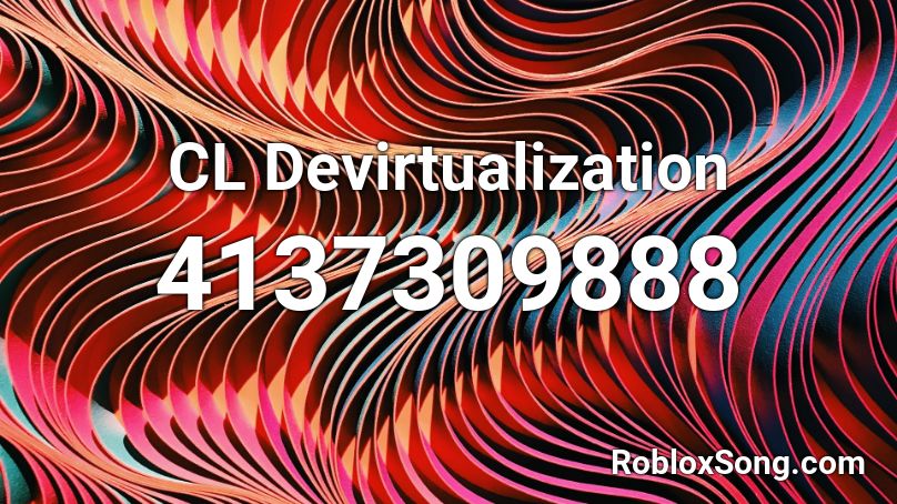 CL Devirtualization  Roblox ID