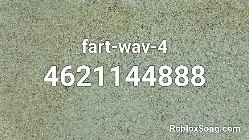 fart-wav-4 Roblox ID