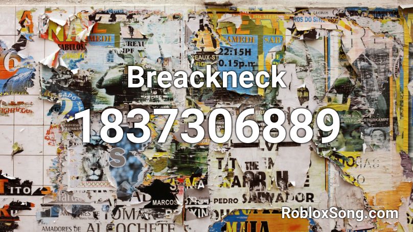 Breackneck Roblox ID