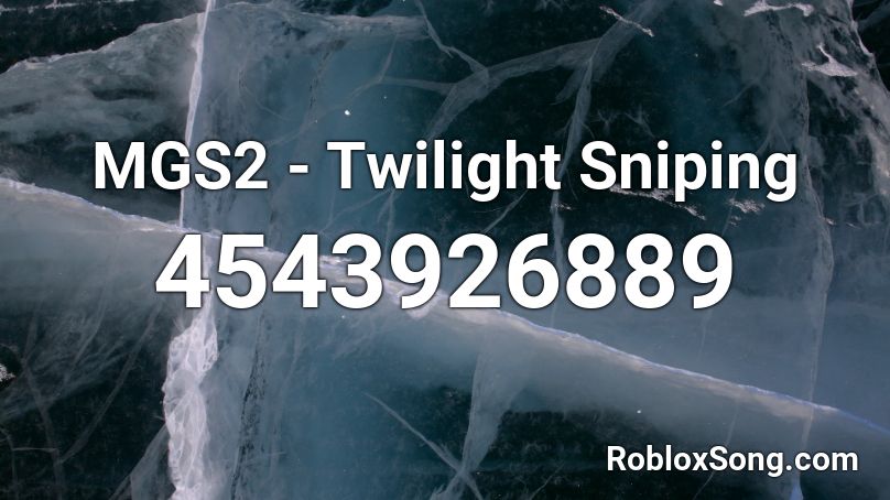 MGS2 - Twilight Sniping Roblox ID