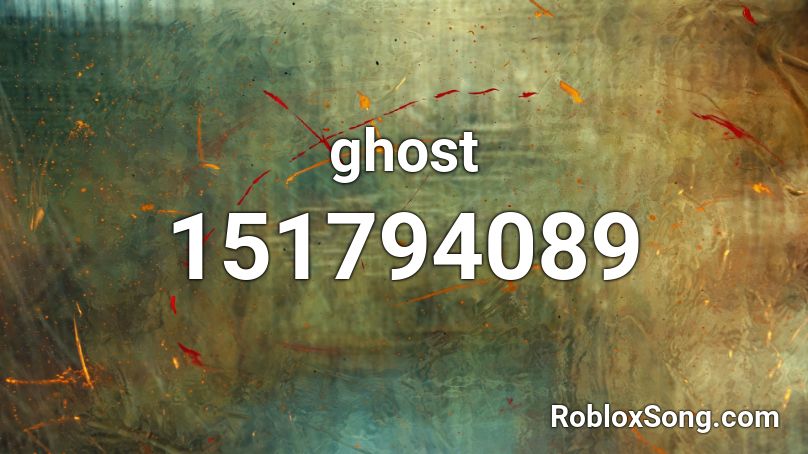 ghost Roblox ID
