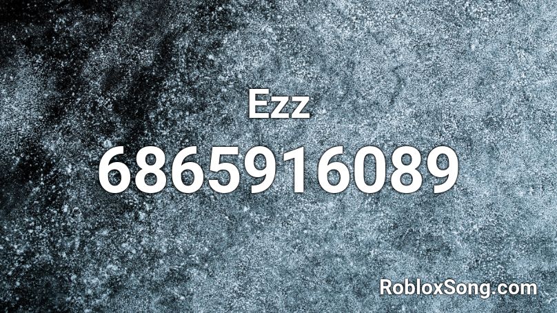 Ezz Roblox ID