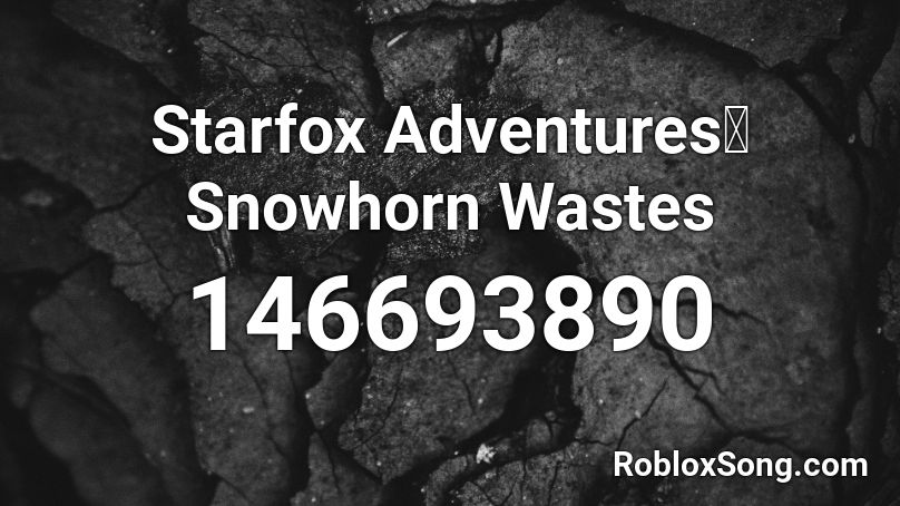 Starfox Adventures🎮Snowhorn Wastes Roblox ID