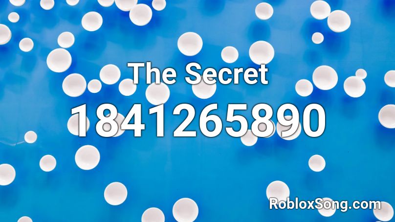 The Secret Roblox ID