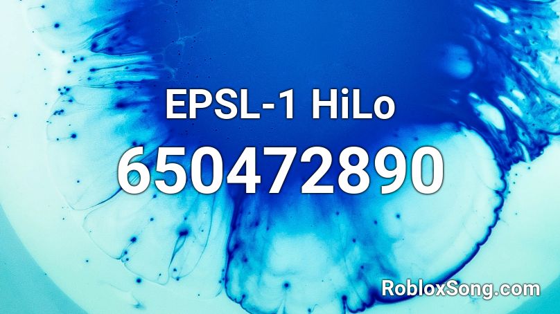 EPSL-1 HiLo Roblox ID