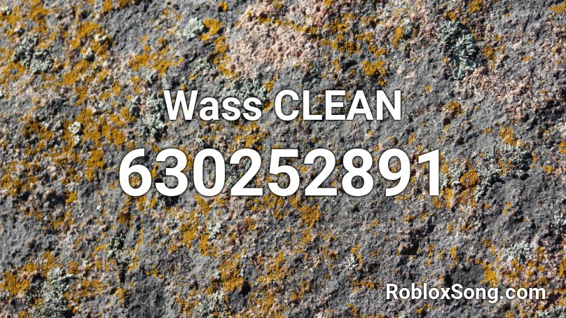 Wass CLEAN Roblox ID