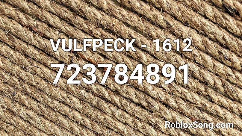 VULFPECK - 1612 Roblox ID